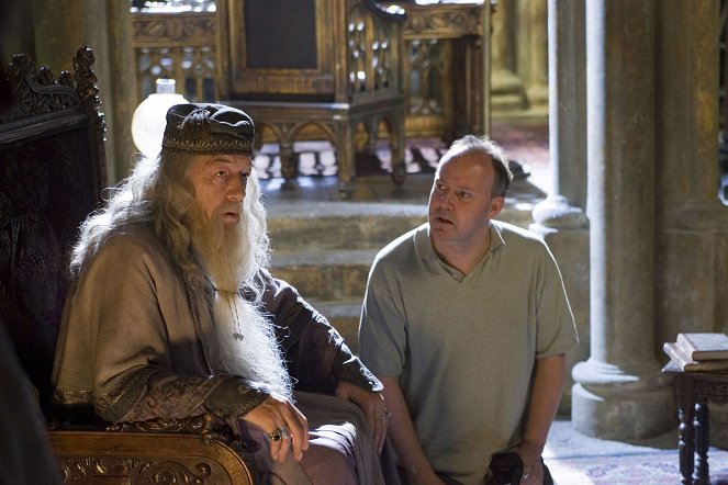 Harry Potter und der Orden des Phönix - Dreharbeiten - Michael Gambon, David Yates