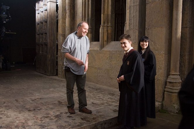 Harry Potter a Fénixův řád - Z natáčení - David Yates, Daniel Radcliffe, Katie Leung