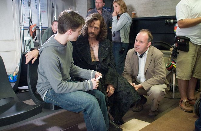 Harry Potter y la Orden del Fénix - Del rodaje - Daniel Radcliffe, Gary Oldman, David Yates