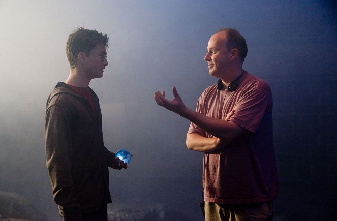 Harry Potter e a Ordem da Fénix - De filmagens - Daniel Radcliffe, David Yates