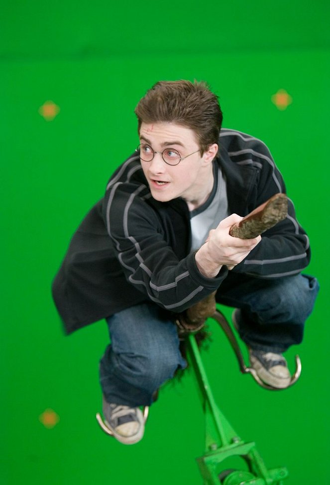 Harry Potter e a Ordem da Fénix - De filmagens - Daniel Radcliffe