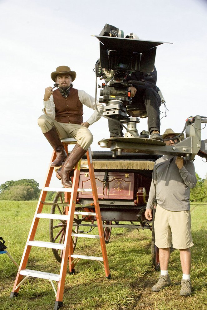 Django Unchained - Dreharbeiten - Leonardo DiCaprio