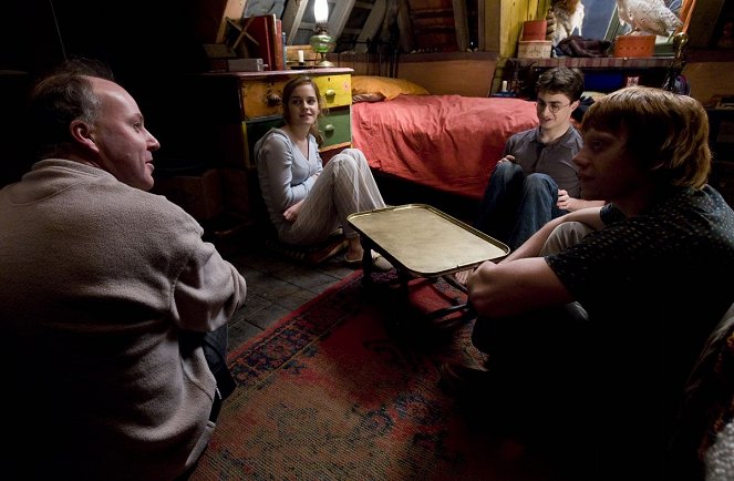 Harry Potter és a félvér herceg - Forgatási fotók - David Yates, Emma Watson, Daniel Radcliffe, Rupert Grint