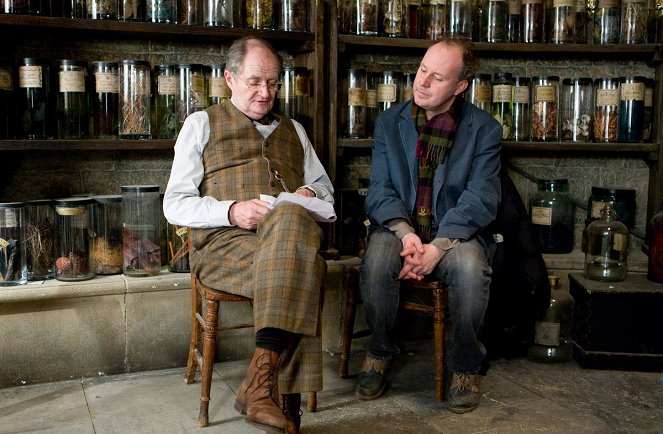 Harry Potter et le Prince de sang mêlé - Tournage - Jim Broadbent, David Yates