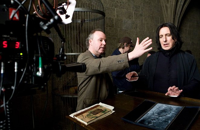 Harry Potter a Polovičný princ - Z nakrúcania - David Yates, Alan Rickman