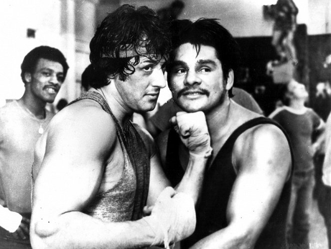 Rockyn uusintaottelu - Kuvat kuvauksista - Sylvester Stallone