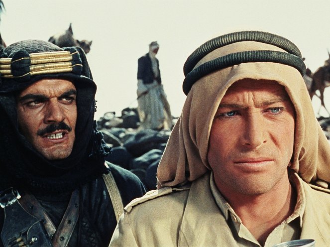 Lawrence da Arábia - Do filme - Omar Sharif, Peter O'Toole