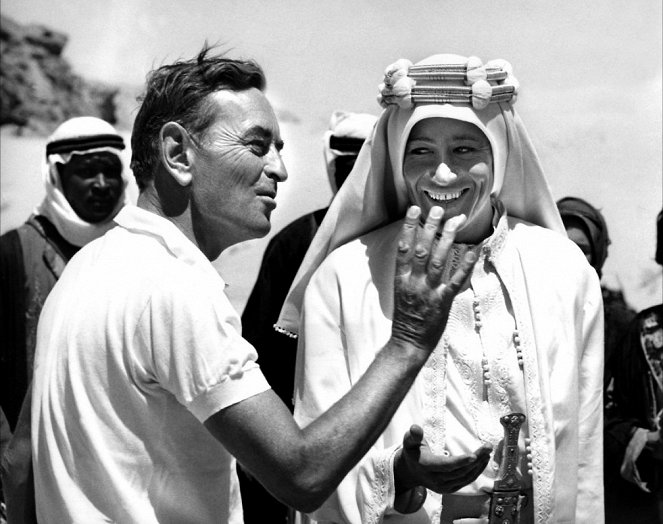 Lawrence of Arabia - Van de set - David Lean, Peter O'Toole