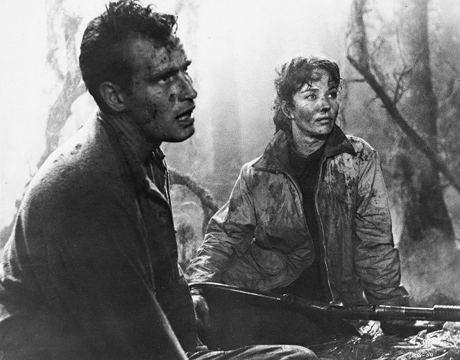 Pasion bajo la niebla - De la película - Charlton Heston, Jennifer Jones