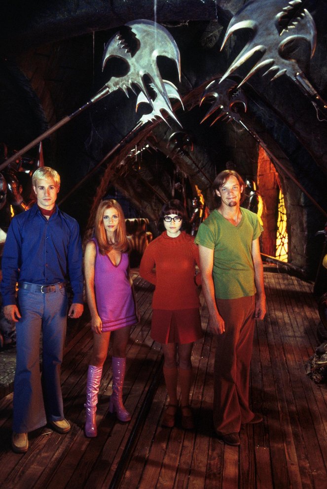 Scooby-Doo - Werbefoto - Freddie Prinze Jr., Sarah Michelle Gellar, Linda Cardellini, Matthew Lillard