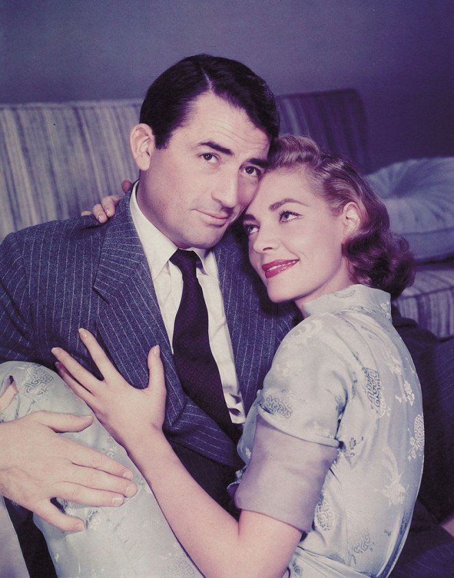 Mi desconfiada esposa - Promoción - Gregory Peck, Lauren Bacall