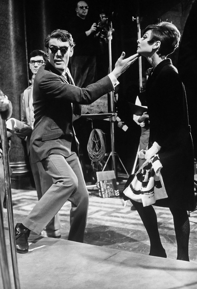 Como Roubar Um Milhão - De filmagens - Peter O'Toole, Audrey Hepburn