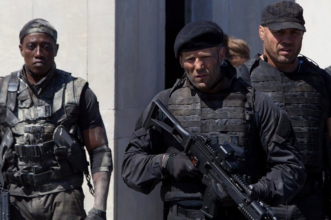 The Expendables 3 - Filmfotos - Wesley Snipes, Jason Statham, Randy Couture