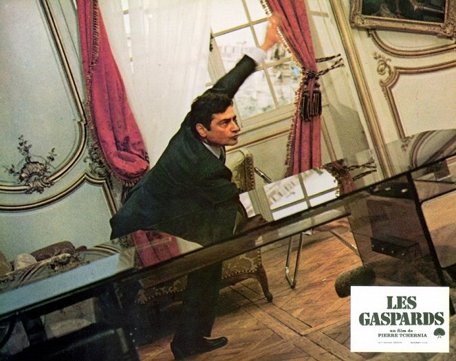 Les Gaspards - Lobby karty - Charles Denner