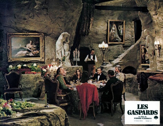 Les Gaspards - Cartes de lobby - Philippe Noiret, Michel Serrault