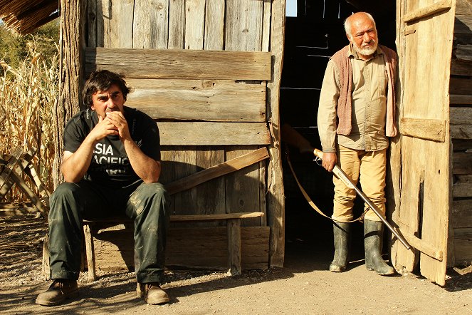 Die Maisinsel - Dreharbeiten - George Ovashvili, Ylias Salman