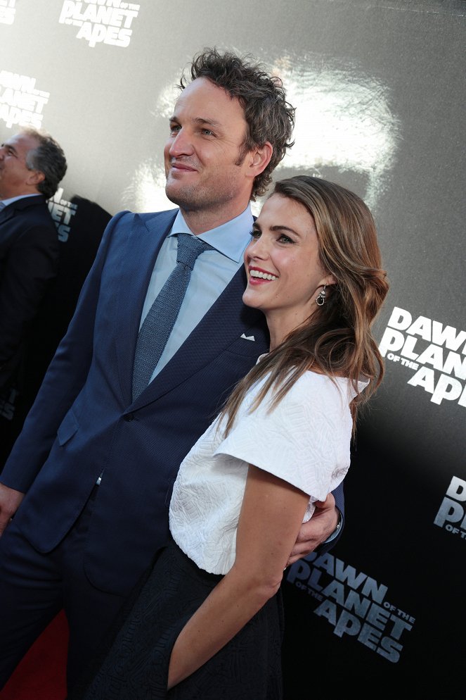 Dawn of the Planet of the Apes - Events - Jason Clarke, Keri Russell