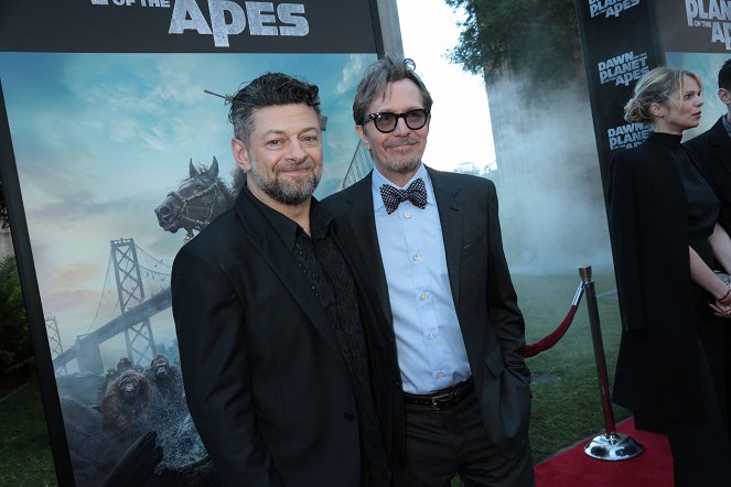 Dawn of the Planet of the Apes - Events - Andy Serkis, Gary Oldman