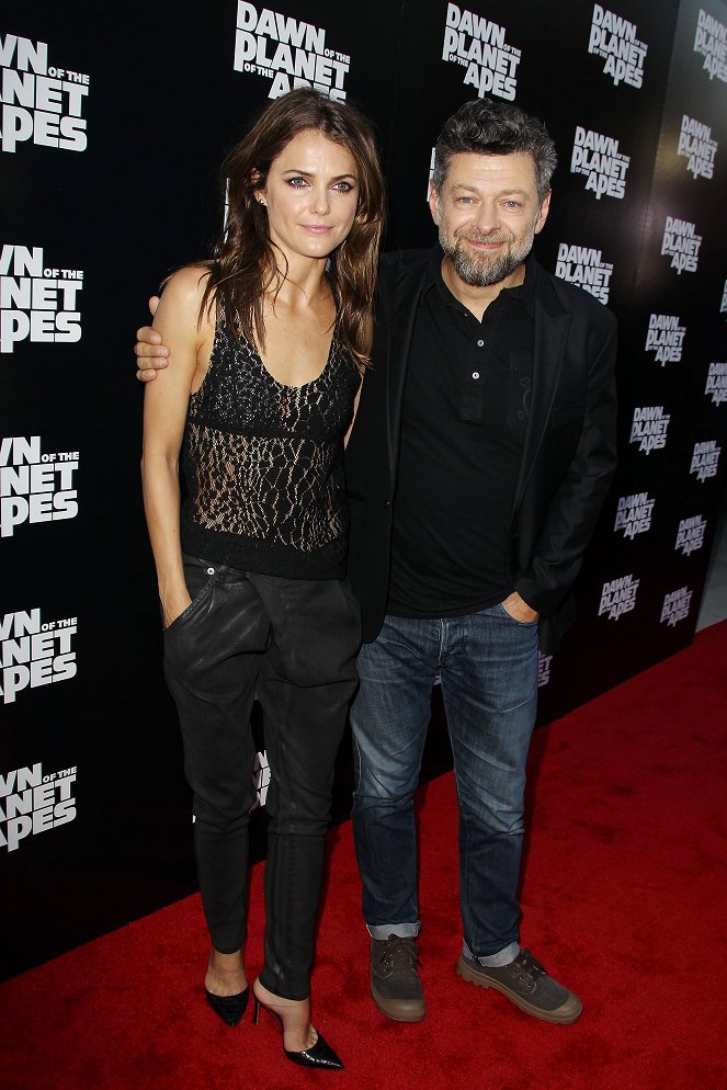 Dawn of the Planet of the Apes - Events - Keri Russell, Andy Serkis