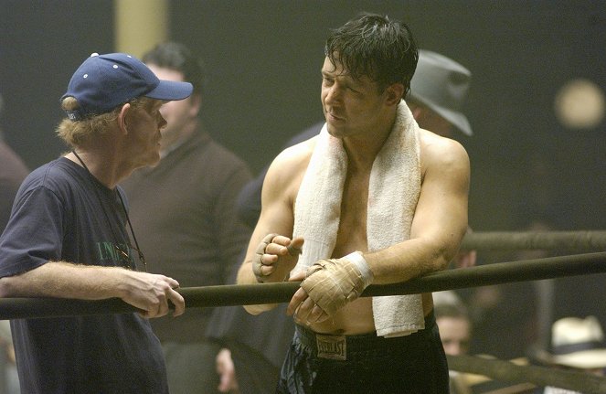 Cinderella Man - Kuvat kuvauksista - Ron Howard, Russell Crowe