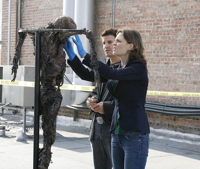 Bones - Season 2 - Judas on a Pole - Photos - David Boreanaz, Emily Deschanel