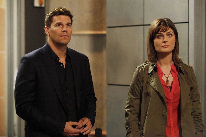 Bones - Season 6 - The Mastodon in the Room - Photos - David Boreanaz, Emily Deschanel