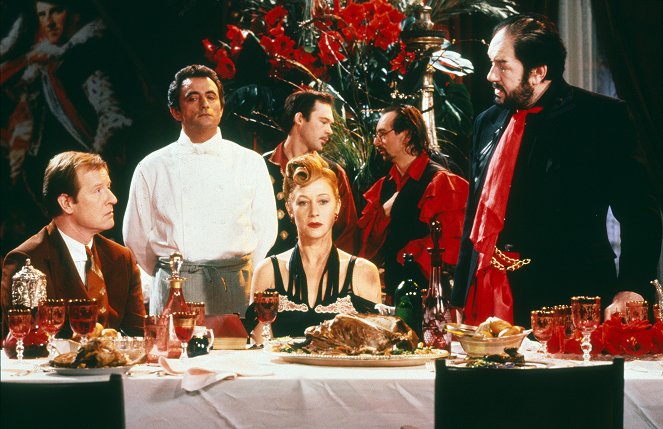The Cook, the Thief, His Wife & Her Lover - Filmfotók - Alan Howard, Richard Bohringer, Helen Mirren, Michael Gambon