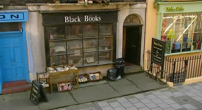 Księgarnia Black Books - Cooking the Books - Z filmu