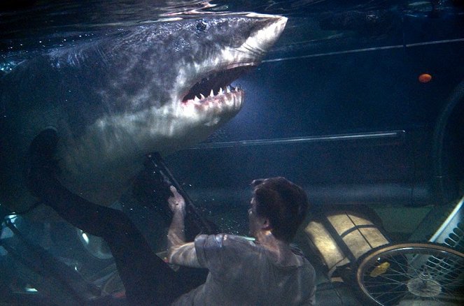 Žraločí invaze - Z filmu