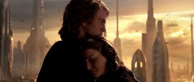Star Wars: Epizoda III - Pomsta Sithů - Z filmu - Hayden Christensen, Natalie Portman