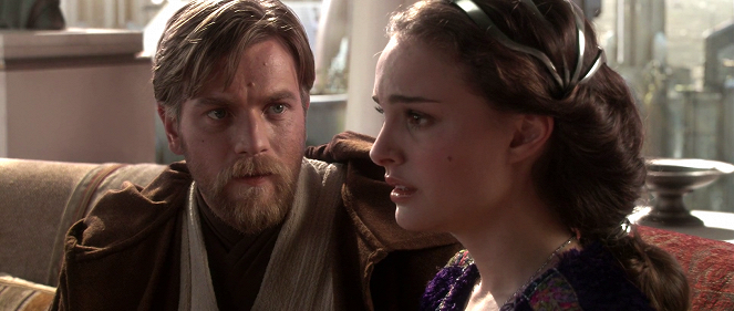 Star Wars: Epizoda III - Pomsta Sithů - Z filmu - Ewan McGregor, Natalie Portman