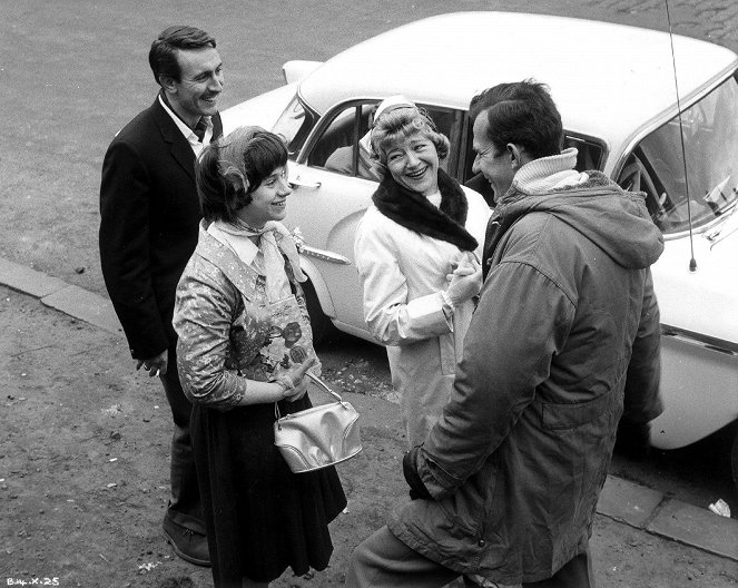 Un gout de miel - Tournage - Robert Stephens, Rita Tushingham, Dora Bryan, Tony Richardson