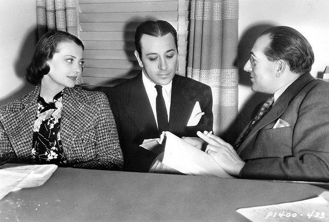 Casier judiciaire - Tournage - Sylvia Sidney, George Raft, Fritz Lang