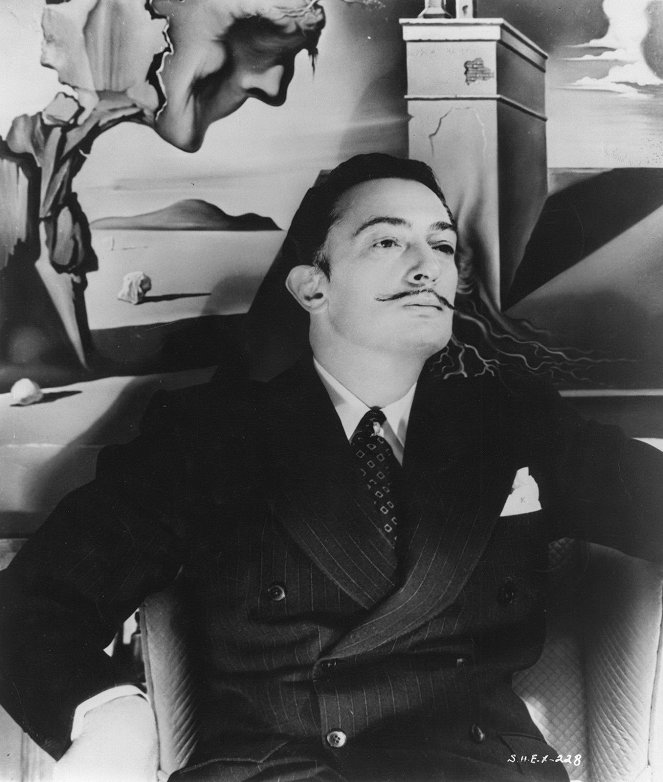 Rozdvojená duša - Z nakrúcania - Salvador Dalí