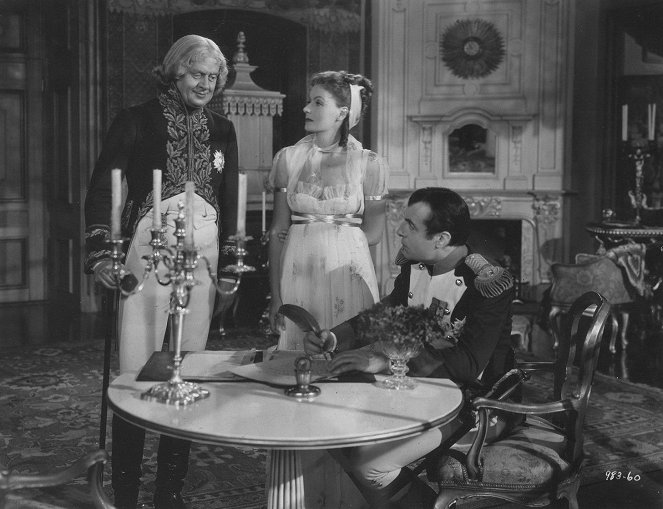 Hraběnka Walewská - Z filmu - Reginald Owen, Greta Garbo, Charles Boyer
