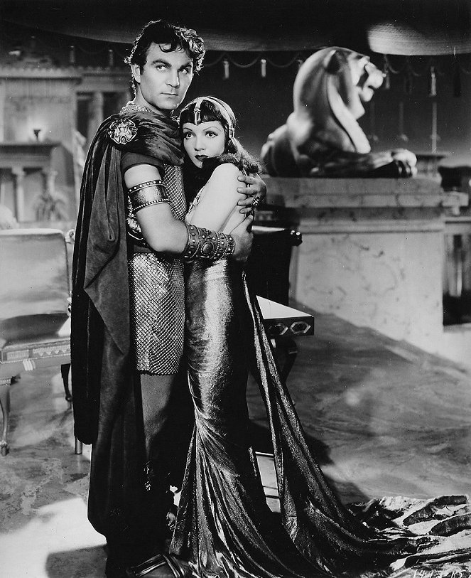 Cleopatra - Z filmu - Henry Wilcoxon, Claudette Colbert