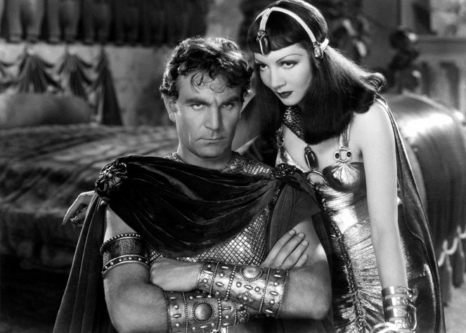 Cleopatra - Z filmu - Henry Wilcoxon, Claudette Colbert