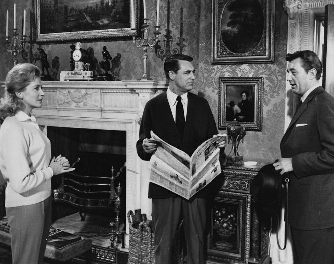 Vor Hausfreunden wird gewarnt - Filmfotos - Deborah Kerr, Cary Grant, Robert Mitchum