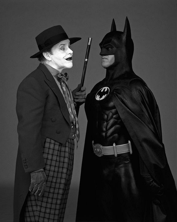 Batman - Promoción - Jack Nicholson, Michael Keaton