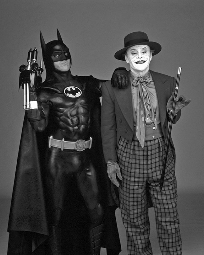 Batman - Werbefoto - Michael Keaton, Jack Nicholson