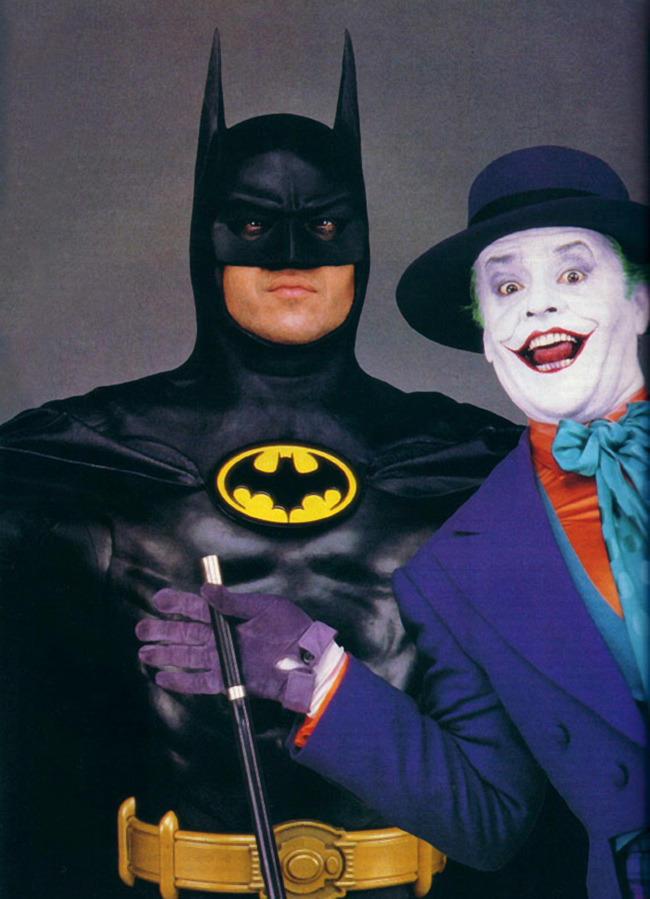 Batman - Promokuvat - Michael Keaton, Jack Nicholson