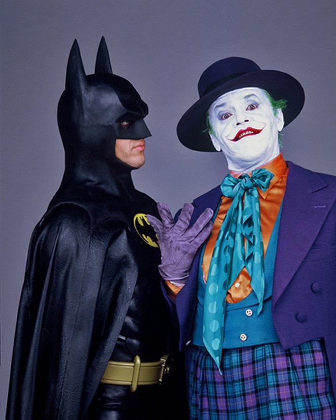 Batman - Werbefoto - Michael Keaton, Jack Nicholson