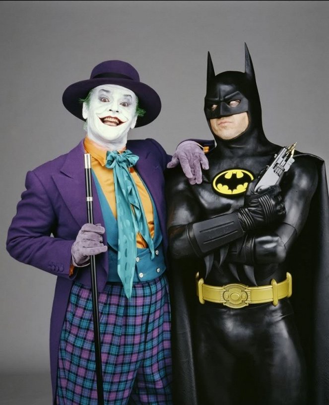 Batman - A denevérember - Promóció fotók - Jack Nicholson, Michael Keaton