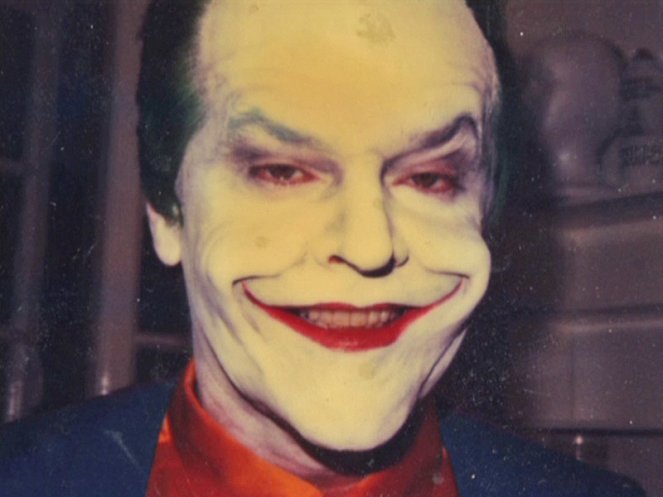 Batman - Van de set - Jack Nicholson
