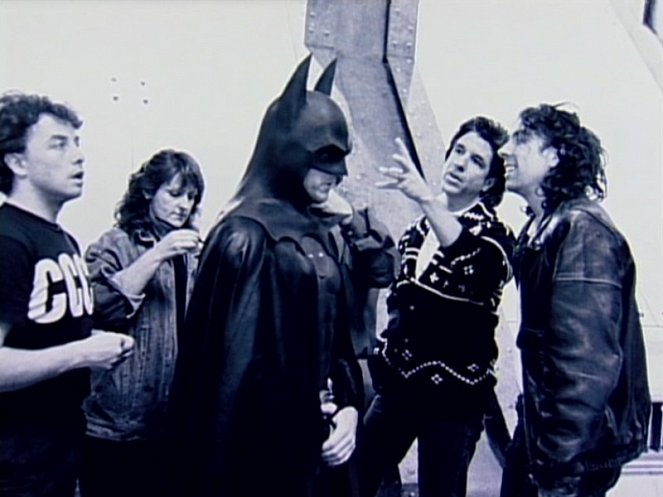 Batman - Z nakrúcania - Michael Keaton, Tim Burton