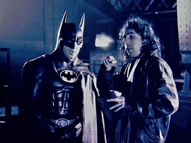 Batman - Van de set - Michael Keaton, Tim Burton