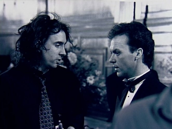 Batman - Van de set - Tim Burton, Michael Keaton