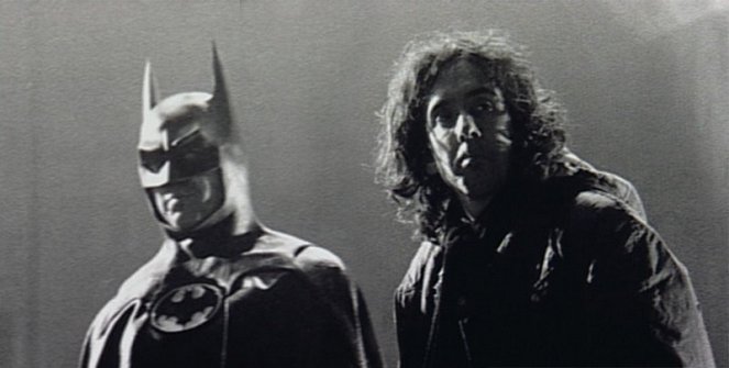 Batman - Van de set - Michael Keaton, Tim Burton