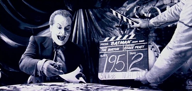 Batman - Dreharbeiten - Jack Nicholson