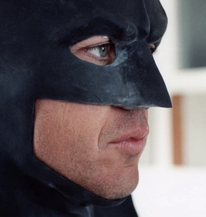 Batman se vrací - Z natáčení - Michael Keaton